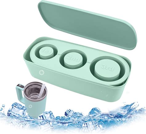 Amazon Ice Cube Tray For Stanley Tumbler 3 Pcs Ice Mold Silicone