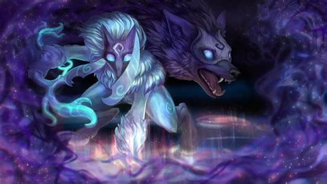 LoL - Kindred, Eternal Hunters by Kastraz on DeviantArt