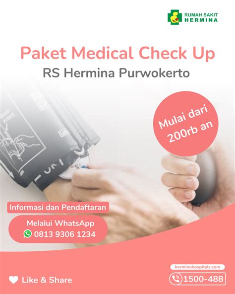 Hermina Hospitals Paket Medical Check Up Mcu Mulai Dari Rb An