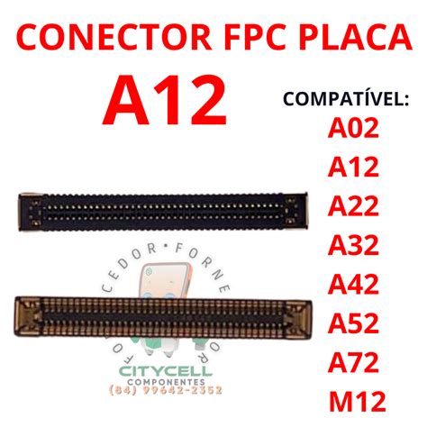 Conector Fpc Placa M E Display A A A A A A A M