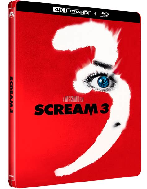 Scream 3 Combo Uhd 4k Bd Steelbook Edition Limitee Esc Editions