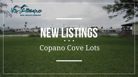 Copano Cove Road Lots With New Bulkheads And Docks Nice Deep Canal