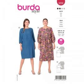 DDess Sewing Pattern Burda Style N6058 Ma Petite Mercerie