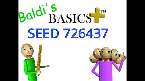 Baldis Basics Plus Seed Youtube