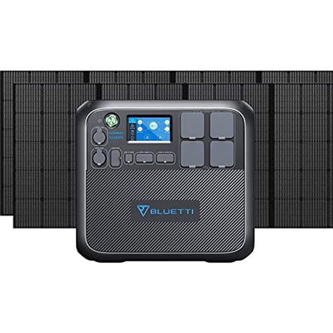 BLUETTI Solargenerator AC200MAX Mit 2 X PV350 Solarpanel Im BLUETTI