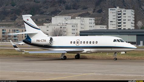 Ph Cth Flying Service Dassault Falcon Dx Ex At Sion Photo Id