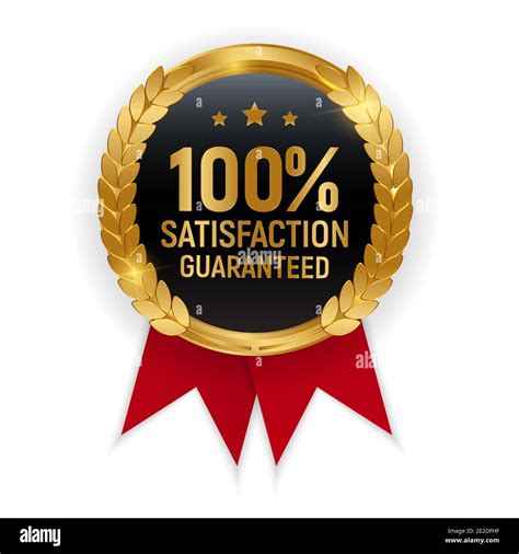 Premium Quality Gold Medal Badge100 Satisfaction Guaranteed Sign