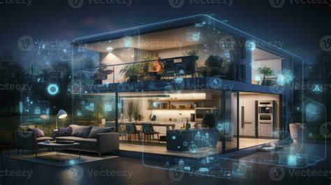 Ai Generated Connected Living The Iot Revolution In Smart Homes Ai