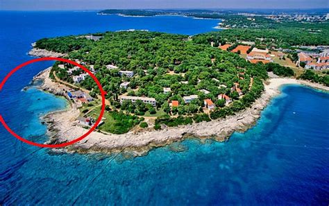 Brioni Strand Pula Stränder I Kroatien