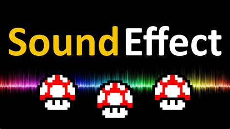 Sound Effect Super Mario Bros Mushroom Sound Effect Youtube