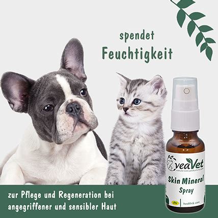 VeaVet Skin Mineral Spray für Hunde und Katzen