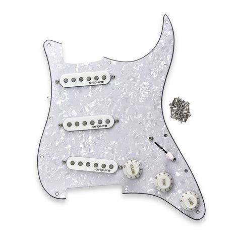 Buy OriPure Strat Pickguards Alnico 5 Single Coil Pickups Loaded