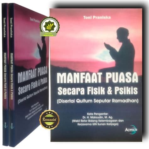 Jual Buku MANFAAT PUASA Secara Fisik Psikis Bimbingan Puasa Panduan