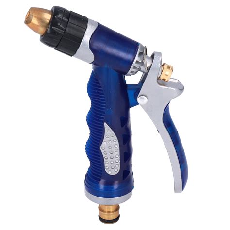 Garden Hose Sprayer Pvc Brass Handheld Water Nozzle For Home Gardening