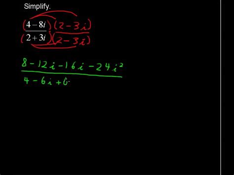 How To Divide Complex Numbers Precalculus Tips Youtube