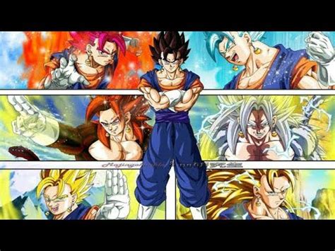 Mugen Vegito Jus All Form Preview Base SS1 SS2 SS3 SS4 SSG SSB SSBE