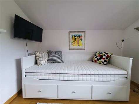 Ikea Bijeli Hemnes Krevet Na Razvlačenje