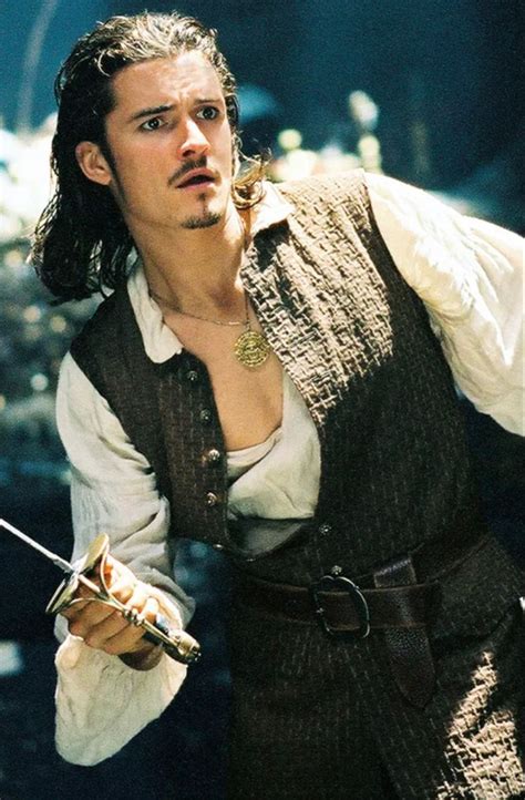 Orlando Bloom as Will Turner | Orlando bloom, Deguisement pirate ...