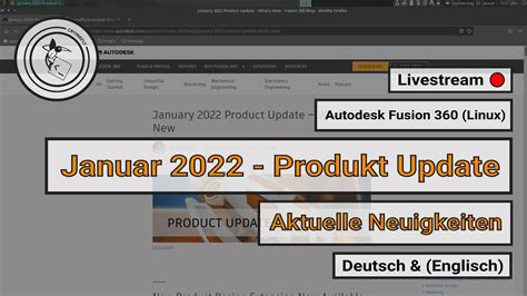 Januar 2022 Produkt Update wurde veröffentlicht DE EN YouTube