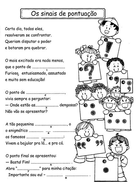 Atividades Sinais De Pontuação 2 Ano Fundamental LEARNBRAZ