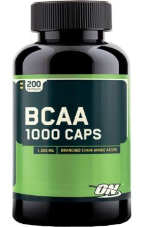 BCAA 1000 - Optimum Nutrition 200 cápsulas | Dragon King