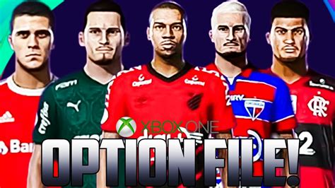 OPTION FILE CAMPEONATO BRASILEIRO COMPLETO 100 ATUALIZADO PARA XBOX