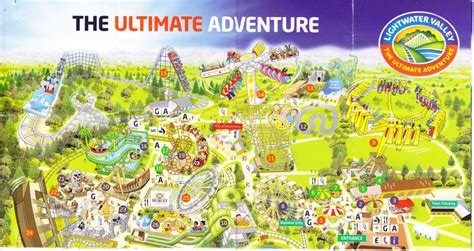 Lightwater Valley 2012 Park Map