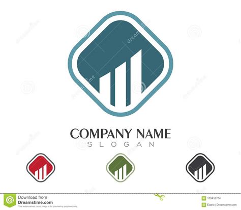 Logotipo De Las Finanzas Del Negocio Stock De Ilustraci N Ilustraci N