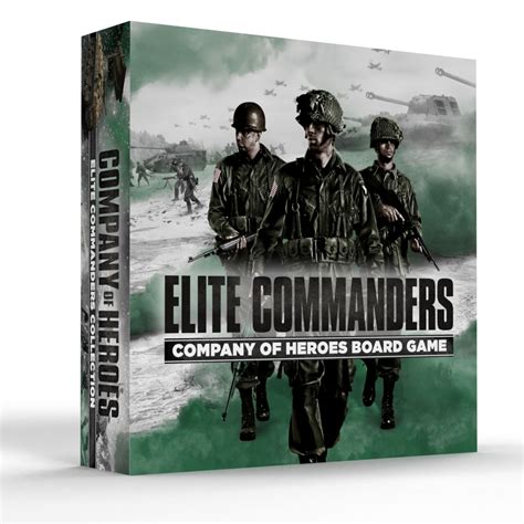 Company Of Heroes Board Game By Bad Crow Games Elite Commander S