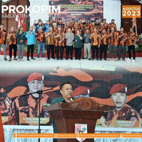 Mpc Pemuda Pancasila Mahulu Gelar Rapat Kerja Cabang Prokopim