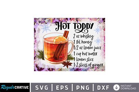 Hot Toddy PNG Design Graphic By Regulrcrative Creative Fabrica