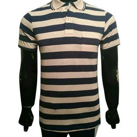 Men Hosiery Fancy Stripes T Shirt At Rs In Ludhiana Id