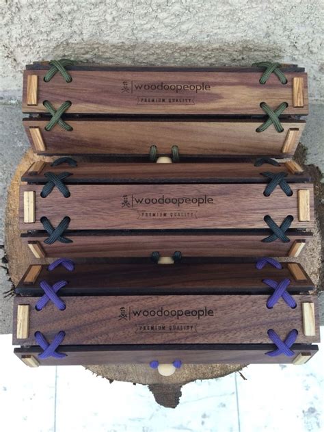 Футляр для очков из дерева