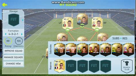 Fifa Android Ios Bbva Squad Builder W Ronaldo Sif Suarez Bale