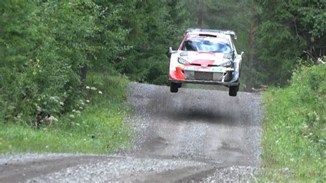 WRC Secto Rally Finland 2023 JUMPS INSANE SPEED AP90Video YouTube