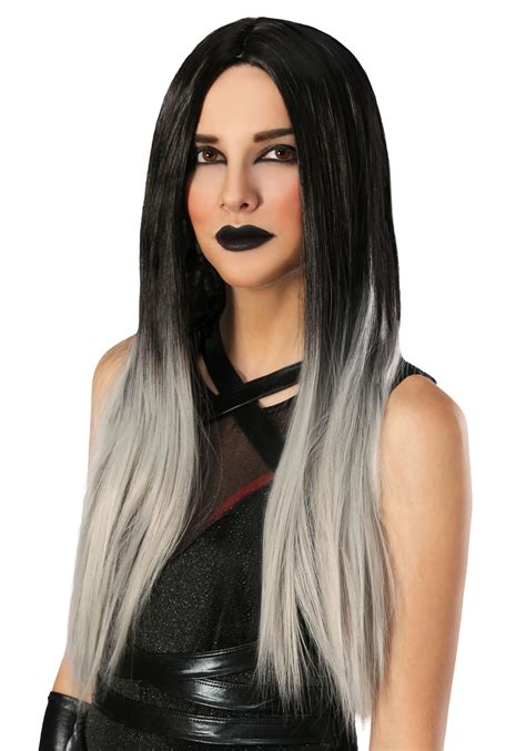 Black And Grey Ombre Women S Wig