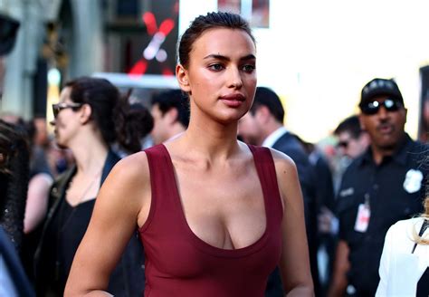 Irina Shayk Showing Huge Cleavage At The Hercules Premiere In La Porn