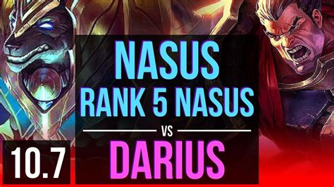 Nasus Vs Darius Top 2 9m Mastery Points Rank 5 Nasus 2 Triple