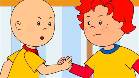 Caillou And Leo Work Together Caillou Compilations Youtube