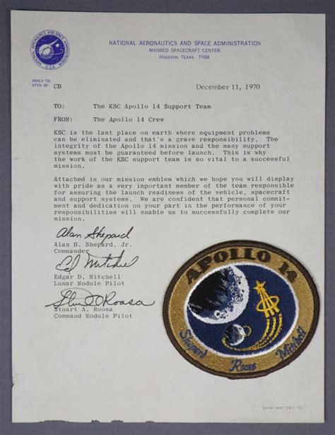 Apollo 14 Mission Patch