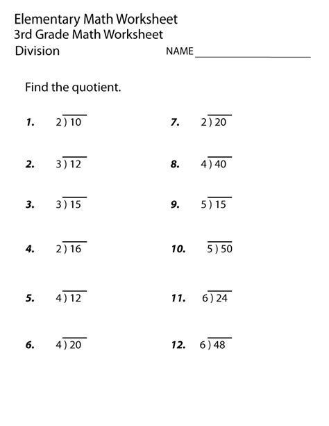 30 Beginning Division Worksheets Worksheets Decoomo