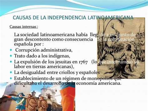 Causas Del Movimiento Independentista Latinoamericano Brainly Lat