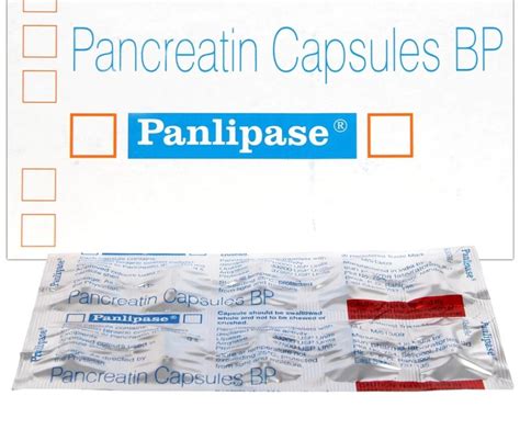 Pancreatin Mg Capsule M Care Exports Exporter Wholesaler