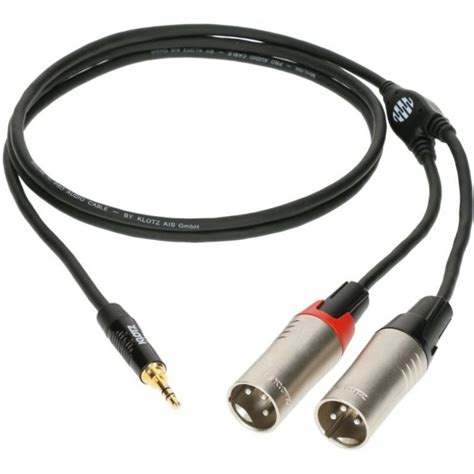 Mini Jack 3 5 2 XLR mâle LPR Sono