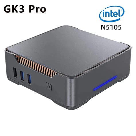 GK3 Pro GK3V Mini PC Intel Celeron J4125 N5105 Windows 11 DDR4 8GB