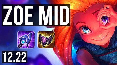 Zoe Vs Singed Mid Games Godlike Kr Diamond