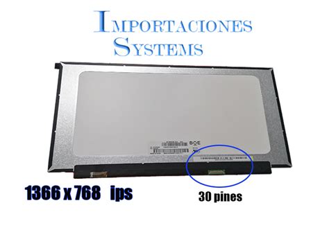 PANTALLA SLIM 15 6 30 PINES 1366 768 ARR ABA IPS 100 Nueva