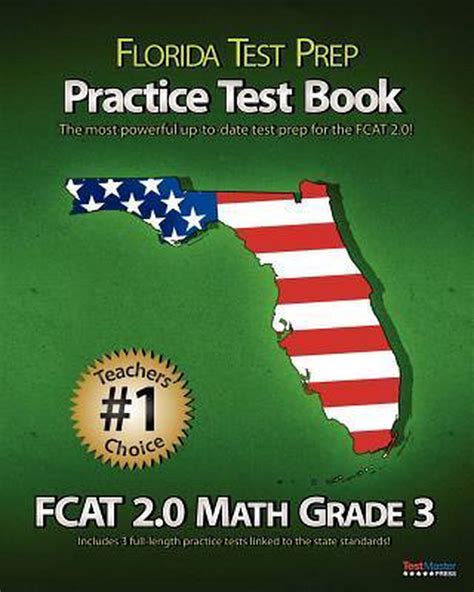 Florida Test Prep Practice Test Book Fcat 2 0 Math Grade 3