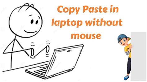 How To Copy Paste In A Laptop Without Mouse Laptop Me Copy Paste Kaise Kare Keyboard Se। Youtube