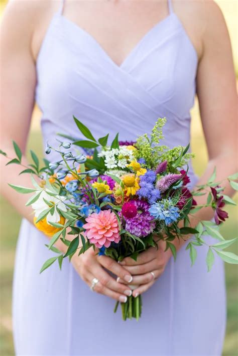 Blue And Purple Wedding Flowers